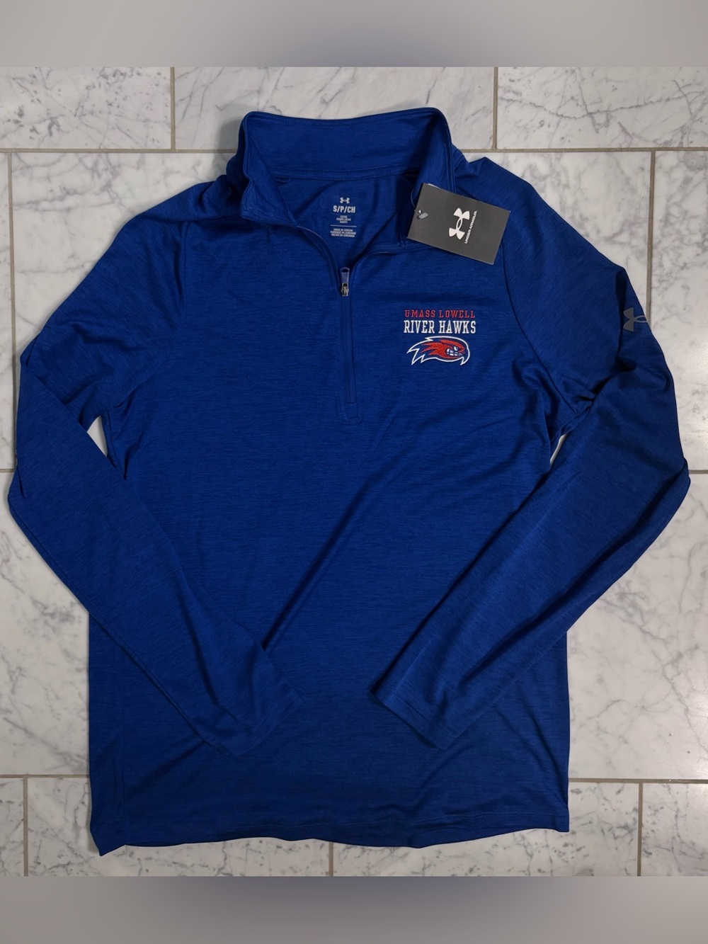 Under Armour Men's UMass Lowell
River Hawks Royal Tech Twist 1/4 Zip
Pullover S